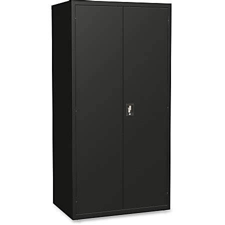 lorell steel wardrobe storage cabinet|Lorell® Fortress Series Steel Wardrobe Cabinet, Black.